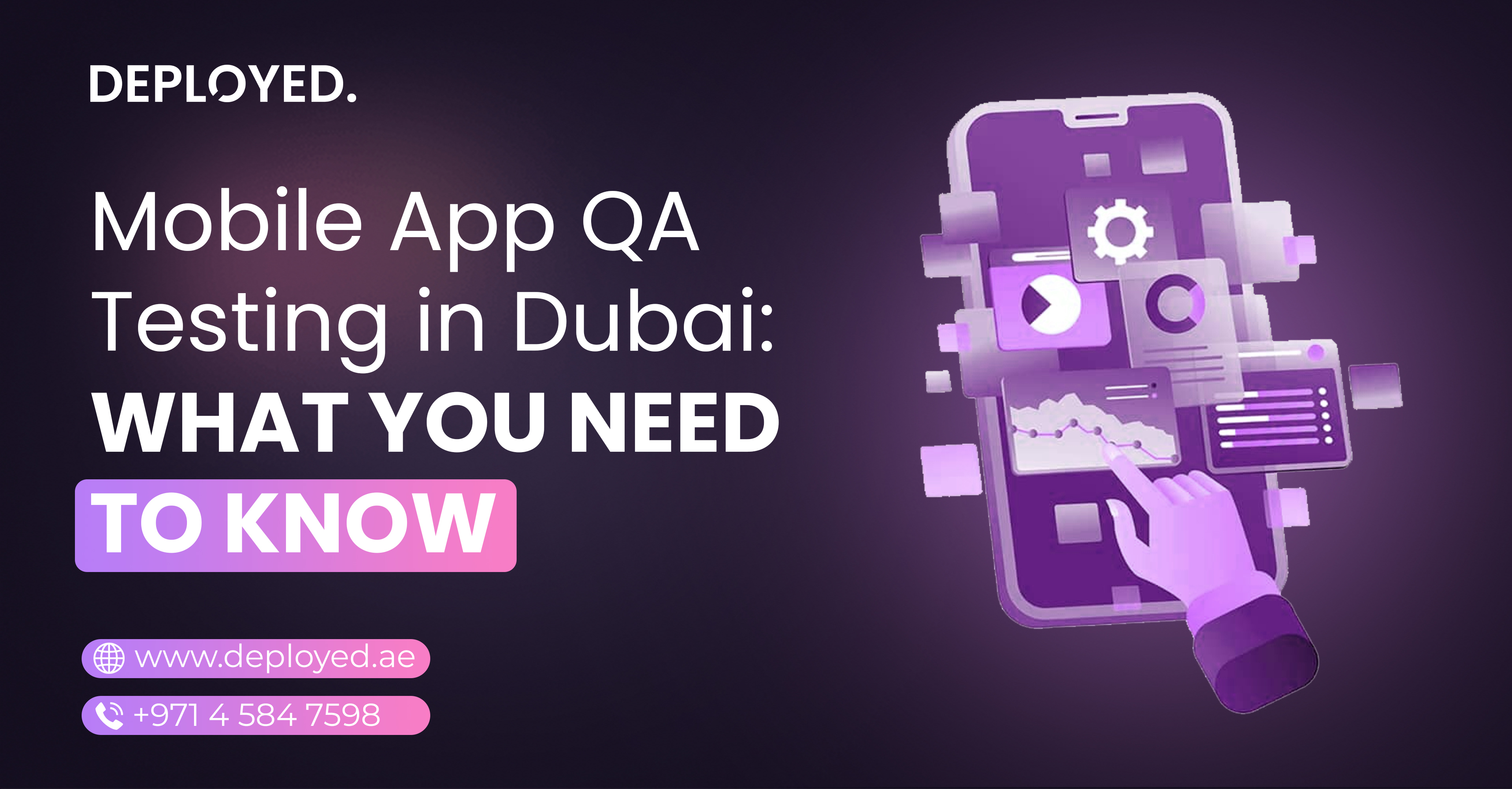 Mobile app quality assurance testing on multiple devices in Dubai